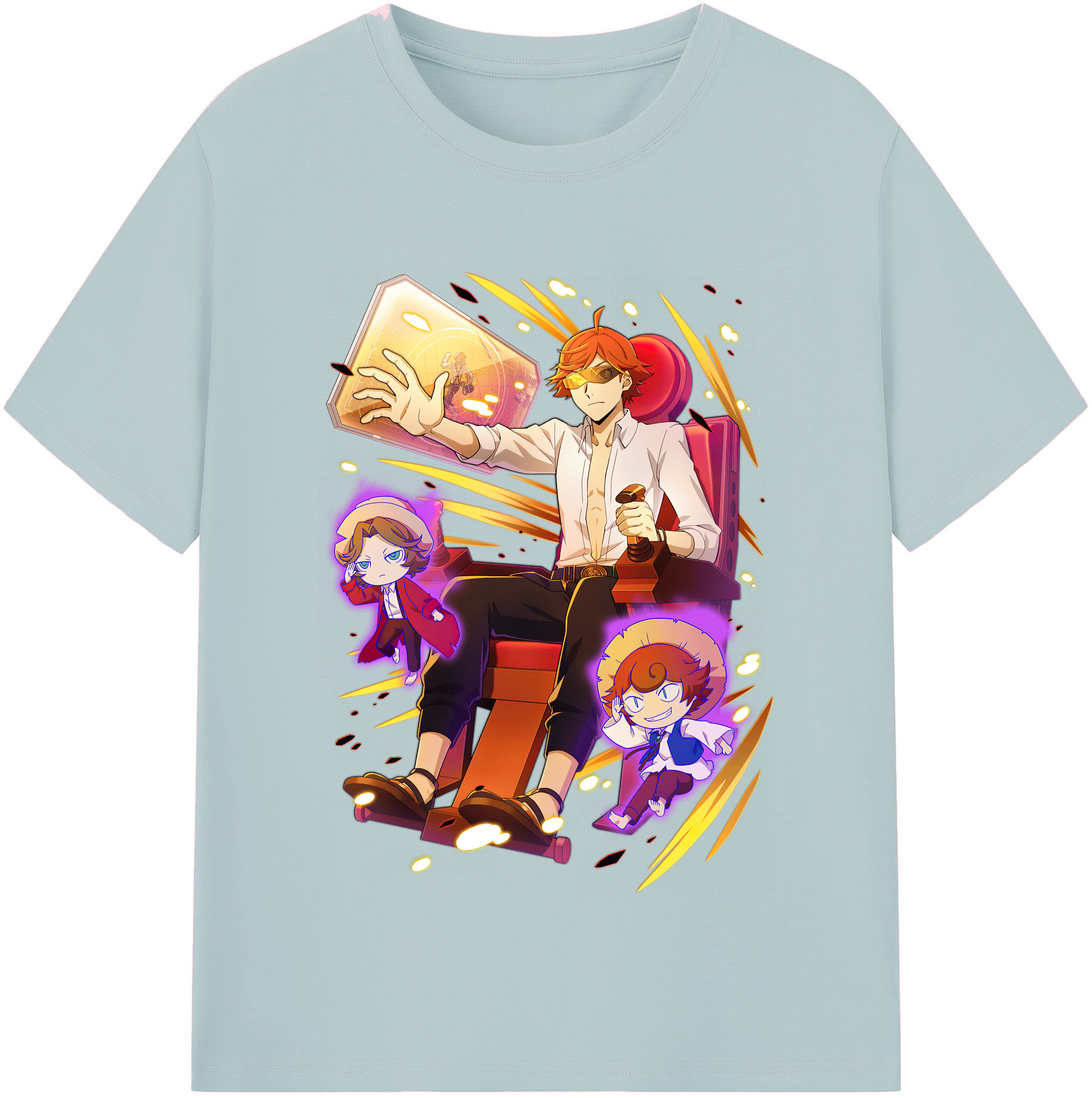 （画像用） 文豪ストレイドッグス Bungo Stray Dogs 綿100％半袖Tシャツ（フロントプリント）
